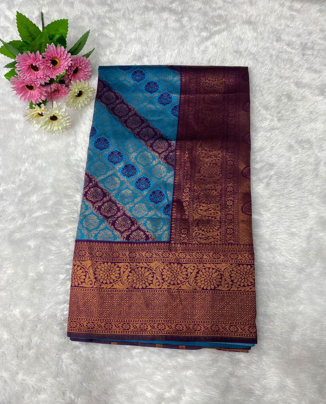 Psw Kubera Pattu Kanjivaram Silk Sarees Wholesale Price In Surat